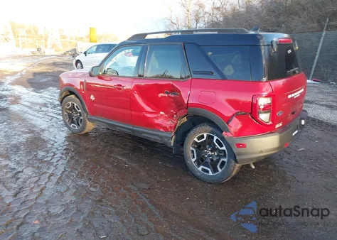 2021 Ford Bronco Sport Outer Banks z USA, uszkodzony, nr VIN 3FMCR9C68MRA76834